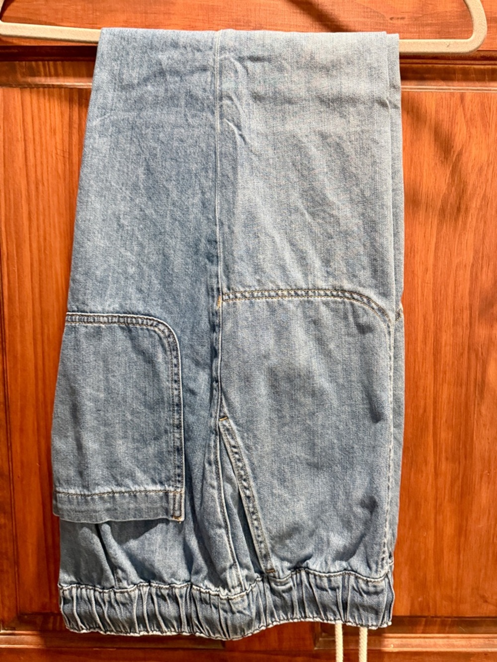 J. Crew Light Blue Denim Cargo Jogger Jeans